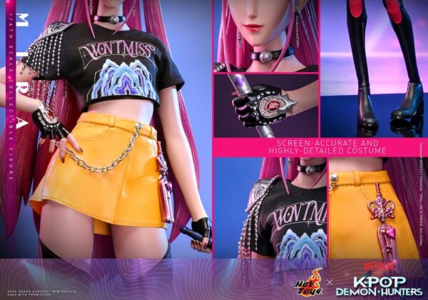 KPop Demon Hunters Akció Figura 1/6 Mira 28 cm
