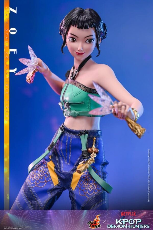 KPop Demon Hunters Akció Figura 1/6 Zoey 27 cm