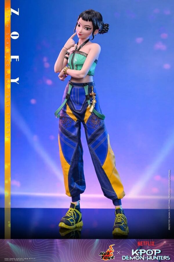 KPop Demon Hunters Akció Figura 1/6 Zoey 27 cm