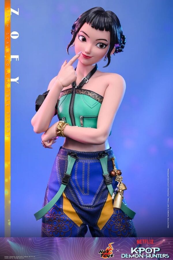 KPop Demon Hunters Akció Figura 1/6 Zoey 27 cm