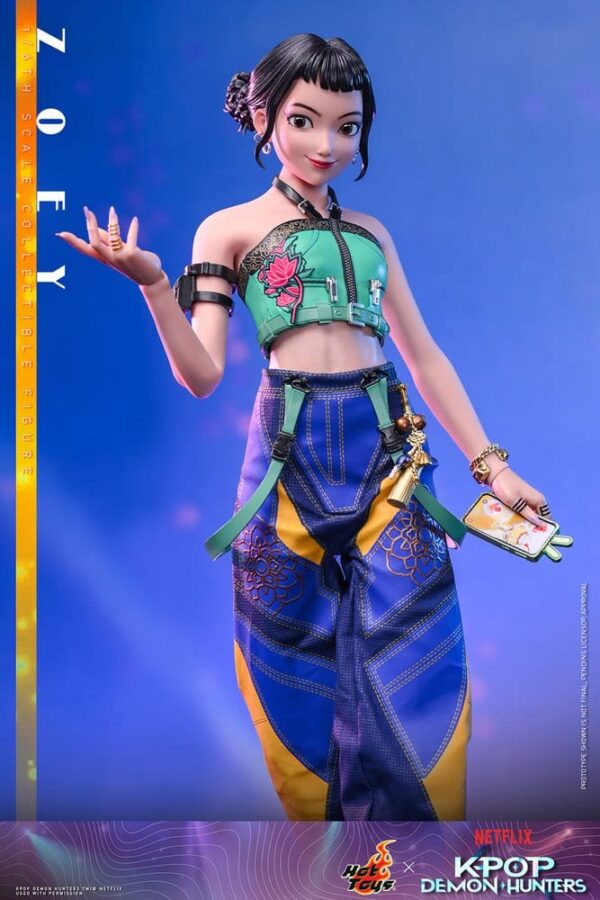 KPop Demon Hunters Akció Figura 1/6 Zoey 27 cm