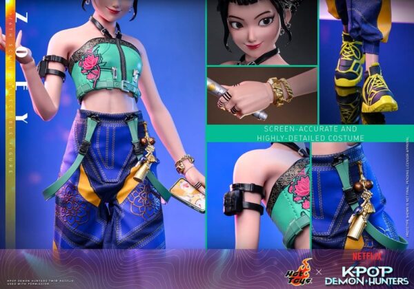 KPop Demon Hunters Akció Figura 1/6 Zoey 27 cm