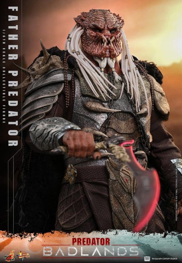 Predator: Badlands Movie Masterpiece Akció Figura 1/6 Njohrr 36 cm