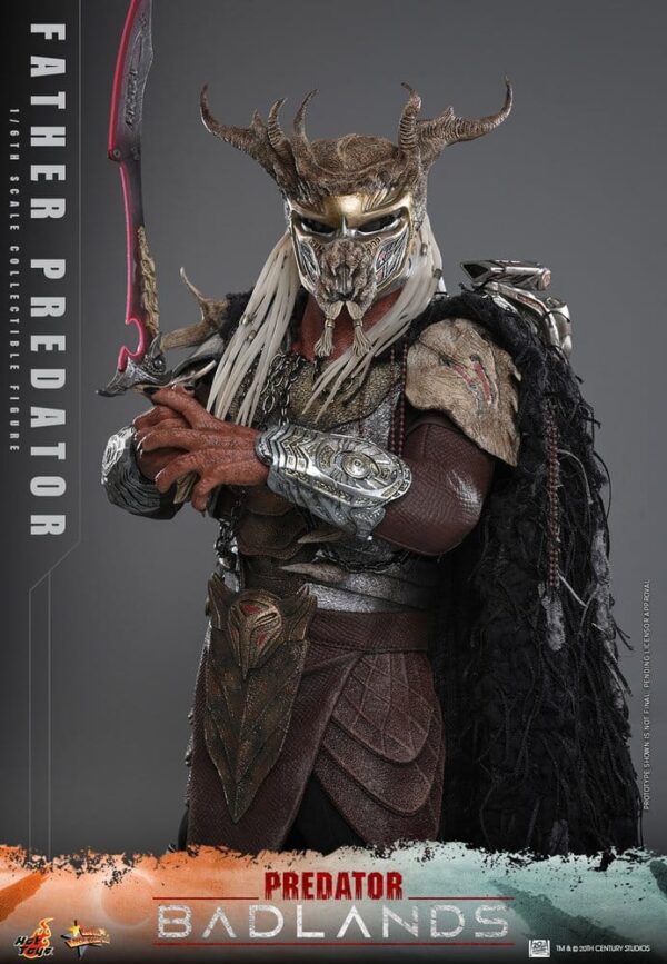Predator: Badlands Movie Masterpiece Akció Figura 1/6 Njohrr 36 cm