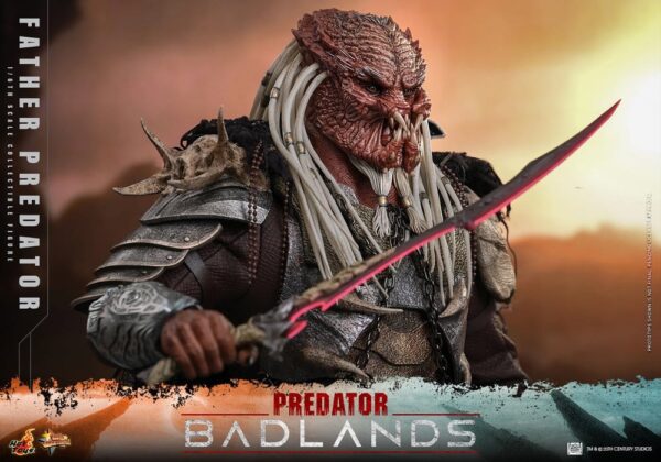 Predator: Badlands Movie Masterpiece Akció Figura 1/6 Njohrr 36 cm