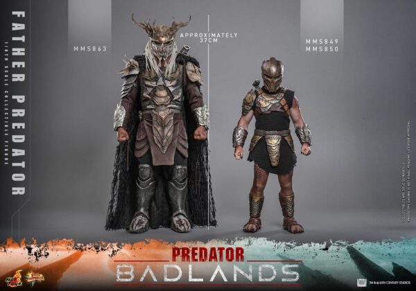 Predator: Badlands Movie Masterpiece Akció Figura 1/6 Njohrr 36 cm