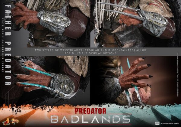 Predator: Badlands Movie Masterpiece Akció Figura 1/6 Njohrr 36 cm