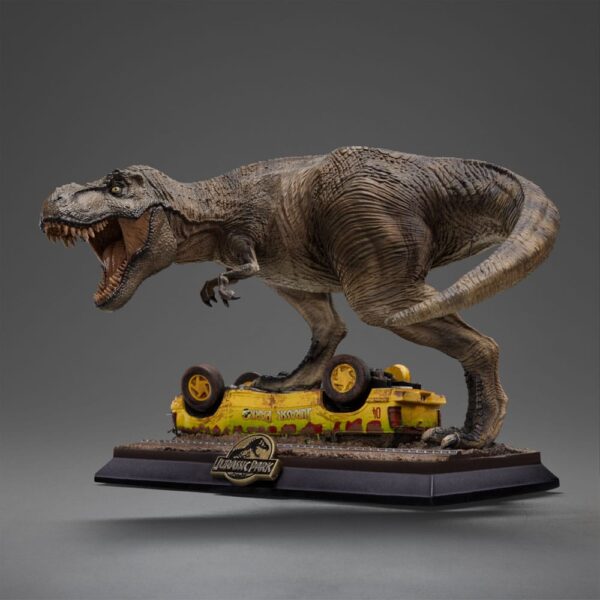 Jurassic Park Icons Szobor T-Rex Attack 15 cm Jurassic Park Icons Szobor T-Rex Attack 15 cm