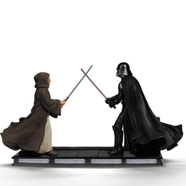 Star Wars Deluxe Art Scale Szobor 1/10 Darth Vader Vs Obi-Wan Kenobi (CCXP Exclusive 2025) 24 cm