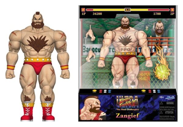 Ultra Street Fighter II: The Final Challengers Akció Figura 1/12 Zangief 18 cm