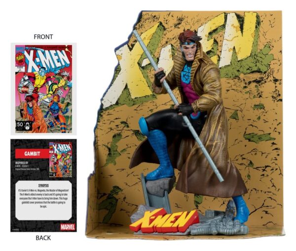Marvel Collection PVC Szobor 1/10 Gambit (X-Men #1) 18 cm