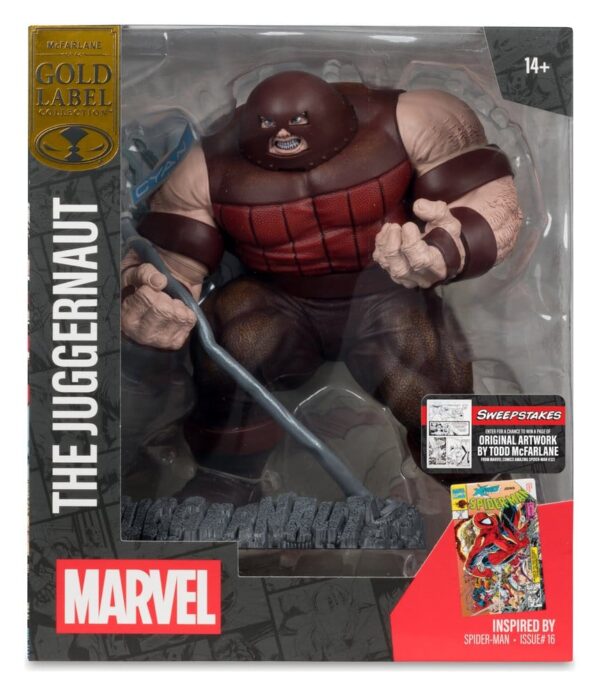 Marvel Collection PVC Szobor 1/10 The Juggernaut (Spider-Man #16) Gold Label 17 cm