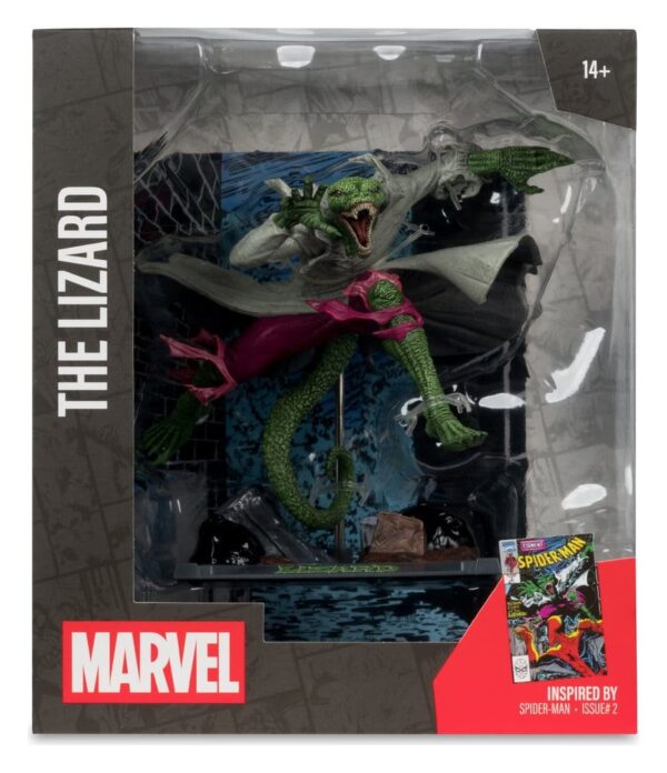 Marvel Collection PVC Szobor 1/10 The Lizard (Spider-Man #2) 15 cm