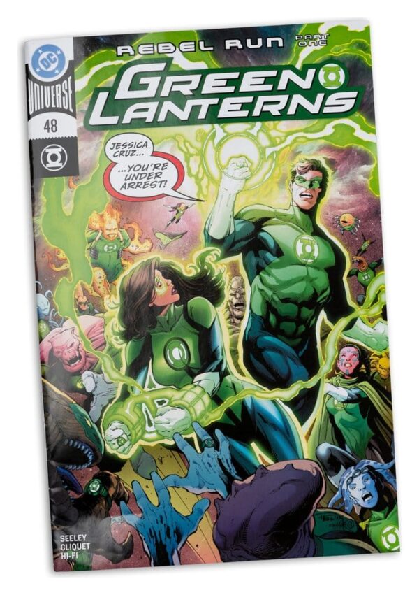 DC Direct Page Punchers Akció Figura Green Lantern Hal Jordan (Green Lanterns #48) 18 cm DC Direct Page Punchers Akció Figura Green Lantern Hal Jordan (Green Lanterns #48) 18 cm
