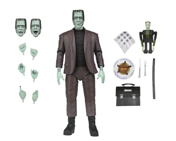 Rob Zombie's The Munsters Akció Figura Ultimate Herman Munster 18 cm