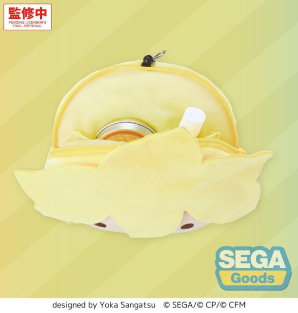 Hatsune Miku: Coloful Stage! Fuwa Petit Plüss Kulcstartó Street SEKAI Kagamine Len 15 cm