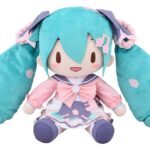Character Vocal Series 01: Hatsune Miku Fuwa Petit Plüss Figura Hatsune Miku New Semester Plüss LL 40 cm