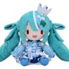 Character Vocal Series 01: Hatsune Miku Fuwa Petit Plüss Figura Hatsune Miku LAWSON 50th Anniversary Special LIVE L 30 cm Character Vocal Series 01: Hatsune Miku Fuwa Petit Plüss Figura Hatsune Miku LAWSON 50th Anniversary Special LIVE L 30 cm