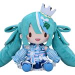 Character Vocal Series 01: Hatsune Miku Fuwa Petit Plüss Figura Hatsune Miku LAWSON 50th Anniversary Special LIVE L 30 cm