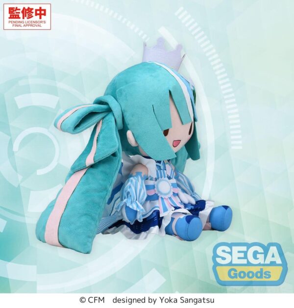 Character Vocal Series 01: Hatsune Miku Fuwa Petit Plüss Figura Hatsune Miku LAWSON 50th Anniversary Special LIVE L 30 cm Character Vocal Series 01: Hatsune Miku Fuwa Petit Plüss Figura Hatsune Miku LAWSON 50th Anniversary Special LIVE L 30 cm