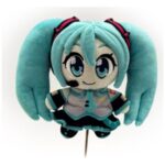 Hatsune Miku Plüss Kulcstartó Hatsune Miku 13 cm