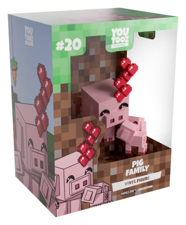 Minecraft Vinyl Figura Pig Family 8 cm Minecraft Vinyl Figura Pig Family 8 cm