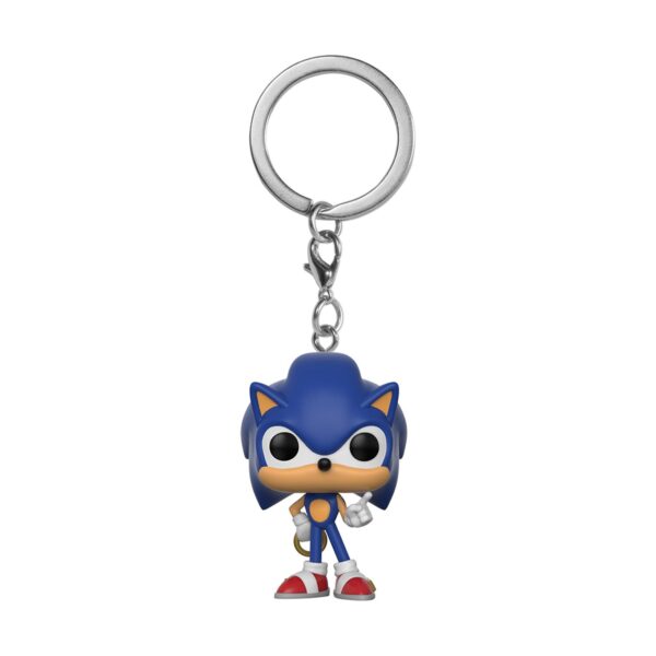 Funko Pocket POP! Sonic The Hedgehog - Sonic with Ring Kulcstartó Funko Pocket POP! Sonic The Hedgehog - Sonic with Ring Kulcstartó