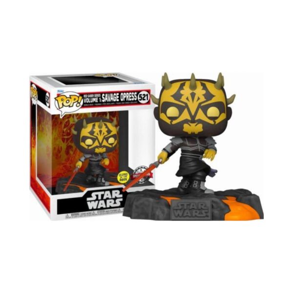 Funko POP! Disney Star Wars Sith - Red Saber Series Vol.1 Savage Opress (GiTD) (Special Edition) (521) Funko POP! Disney Star Wars Sith - Red Saber Series Vol.1 Savage Opress (GiTD) (Special Edition) (521)