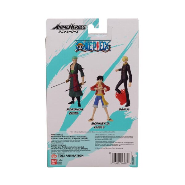 Bandai Anime Heroes: One Piece - Sanji Akciófigura (6,5") (36933) Bandai Anime Heroes: One Piece - Sanji Akciófigura (6,5") (36933)