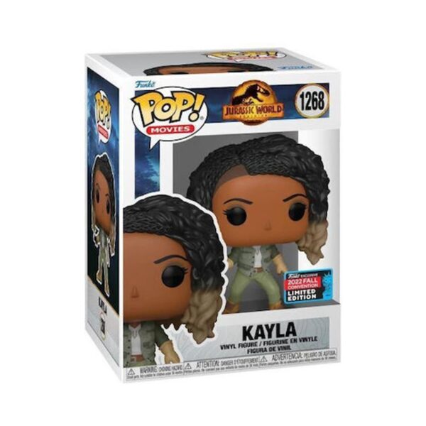 Funko POP! Jurassic World Dominion - Kayla (2022 Fall Convention Limited Edition) (1268) Funko POP! Jurassic World Dominion - Kayla (2022 Fall Convention Limited Edition) (1268)