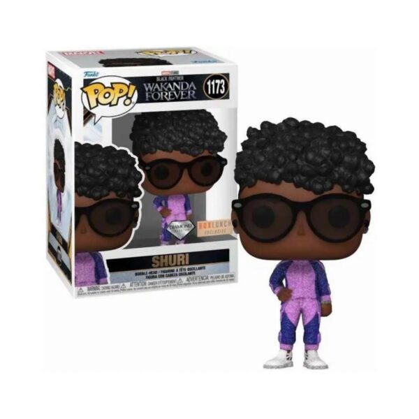 Funko POP! Black Panther Wakanda Forever - Shuri (Diamond Collection) (Special Edition) (1173) Funko POP! Black Panther Wakanda Forever - Shuri (Diamond Collection) (Special Edition) (1173)