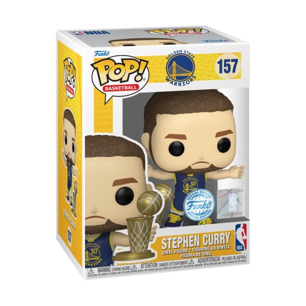 Funko POP! Golden State Warriors - Stephen Curry (Throwback) (Special Edition) (157) Funko POP! Golden State Warriors - Stephen Curry (Throwback) (Special Edition) (157)