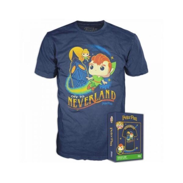 Funko Boxed Tees: Disney Peter Pan - Big Ben (S) Funko Boxed Tees: Disney Peter Pan - Big Ben (S)