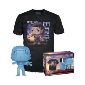 Funko POP! Attack on Titan Final Season - Eren Jaeger (with Marks) and T-Shirt (M) Funko POP! Attack on Titan Final Season - Eren Jaeger (with Marks) and T-Shirt (M)