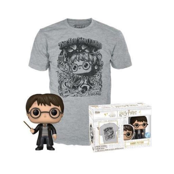 Funko POP! Harry Potter - Harry Potter and T-Shirt (S) Funko POP! Harry Potter - Harry Potter and T-Shirt (S)