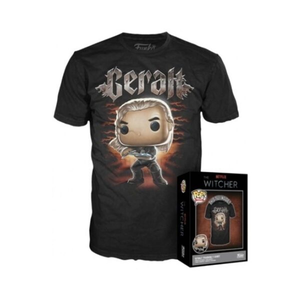 Funko Boxed Tees: The Witcher - Geralt Training (S) Funko Boxed Tees: The Witcher - Geralt Training (S)
