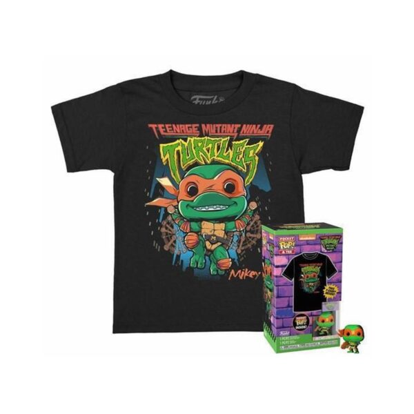 Funko Pocket POP! Teenage Mutant Ninja Turtles - Michelangelo and T-Shirt (XL)