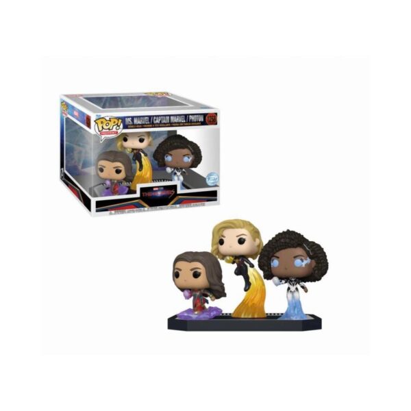 Funko POP! The Marvels - Ms. Marvel / Captain Marvel / Photon (Special Edition) (1258) Funko POP! The Marvels - Ms. Marvel / Captain Marvel / Photon (Special Edition) (1258)