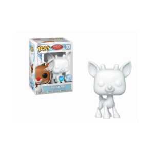 Funko POP! Rudolph The Red-Nosed Reindeer - Rudolph (DIY) (White) (Special Edition) (03) Funko POP! Rudolph The Red-Nosed Reindeer - Rudolph (DIY) (White) (Special Edition) (03)