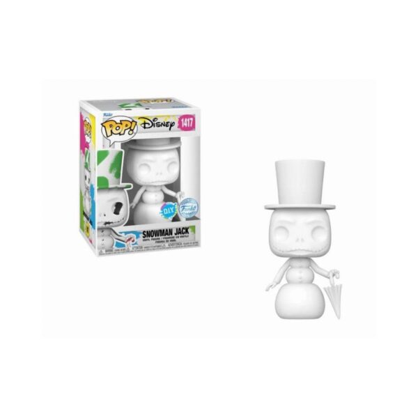 Funko POP! The Nightmare Before Christmas - Snowman Jack (DIY) (White) (Special Edition) (1417)