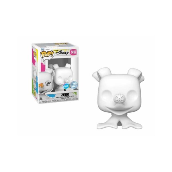 Funko POP! The Nightmare Before Christmas - Zero (DIY) (White) (Special Edition) (1418)