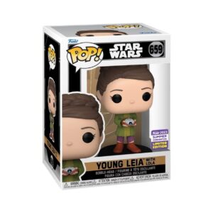 Funko POP! Star Wars Obi-Wan Kenoby - Young Leia with Lola (Convention Limited Edition) (659)