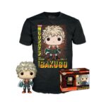 Funko POP! My Hero Academia - Katsuki Bakugo (Metallic) (Special Edition) & T-Shirt (M)