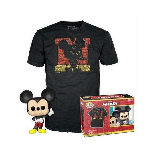 Funko POP! Disney - Mickey Mouse (Diamond Collection) (Special Edition) & T-Shirt (M) Funko POP! Disney - Mickey Mouse (Diamond Collection) (Special Edition) & T-Shirt (M)