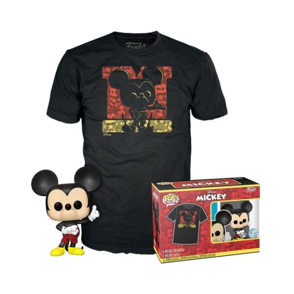 Funko POP! Disney - Mickey Mouse (Diamond Collection) (Special Edition) & T-Shirt (XL) Funko POP! Disney - Mickey Mouse (Diamond Collection) (Special Edition) & T-Shirt (XL)