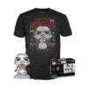 Funko POP! Star Wars - Holiday Stormtrooper (Metallic) & T-Shirt (S)