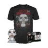 Funko POP! Star Wars - Holiday Stormtrooper (Metallic) & T-Shirt (L) Funko POP! Star Wars - Holiday Stormtrooper (Metallic) & T-Shirt (L)