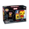 Funko POP! Marvel - Holiday Iron Man (GiTD) & T-Shirt (S)