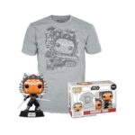 Funko Boxed POP! Disney Star Wars - Ahsoka Tano (GiTD) & T-Shirt (S)