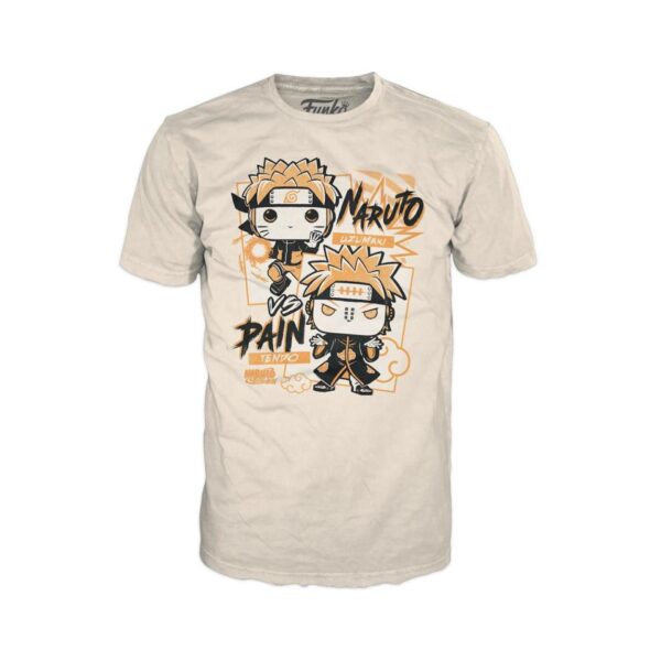 Funko Boxed POP! Naruto Shippuden - Naruto vs Pain T-Shirt (S) Funko Boxed POP! Naruto Shippuden - Naruto vs Pain T-Shirt (S)